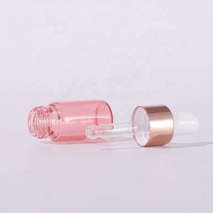 1ml 2ml 3ml 5ml Mini <b>Small</b> Travel Glass Vial Serum Sample <b>Container</b> Rose Gold Sample Dropper Bottle - Product Image 5