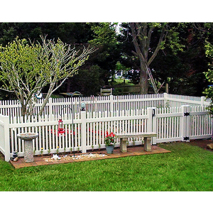 Valla de Jardín de PVC Simple y Flexible, Valla de Piquetes en Miniatura, Venta Directa de Fábrica, Panel de Valla de Jardín de PVC Altamente Seguro para Uso en Exteriores - Product Image 5