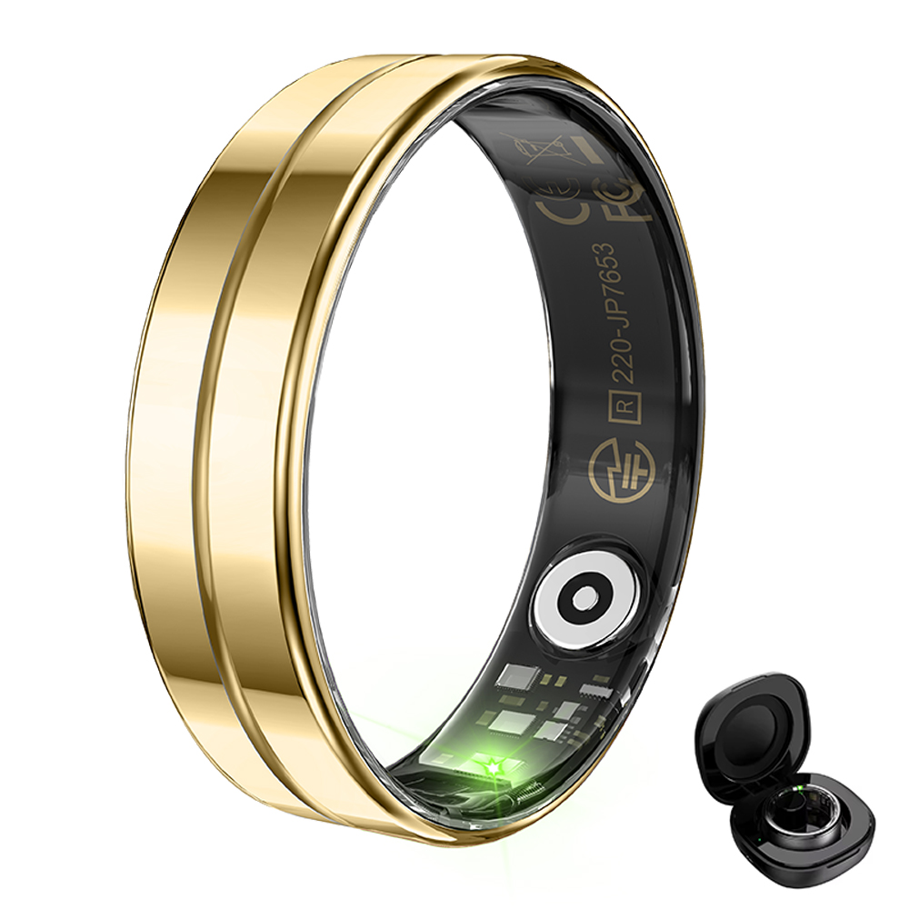 R11 Smart Ring 5ATM Temperature/Pressure Monitoring Remote Control Photography/Video Flipping Sleep Tracker App Control NX Wear