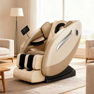 2024 Moderner Integra 3D-Massagestuhl Ganzkörper-Shiatsu-Fuß <span class=keywords><strong>massage</strong></span> ohne Schwerkraft PU-Leder Bluetooth Intelligente Sprach steuerung - Product Image 1