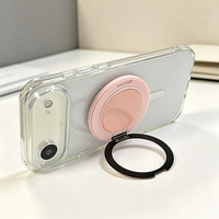 Support de téléphone magnétique réglable en acier au manganèse et PC avec anneau de maintien pour lit et bureau, cadeau pour femme