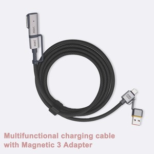 240W <span class=keywords><strong>4</strong></span> Trong 1 Sạc Cáp Để Từ 3 (M3) Nhanh Chóng Sạc Cáp Max <span class=keywords><strong>Power</strong></span> Pd140W Từ Cắm Adapter - Product Image 2