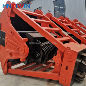 מנוף צדפה הידראולי HNTIWIN מפעל מוביל, נירוסטה, ארבעה כבלים, אחיזה 3 מטר מעוקב 5 מטר מעוקב, דלי צדפה הידראולי, מנוע אלחוטי - Product Image 1