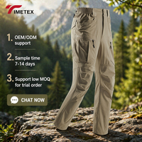 Pantalon technique TIMETEX pour homme, micro-extensible, printemps été automne, pantalon de travail, respirant, résistant à l'usure