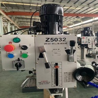 Perceuse à colonne manuelle conventionnelle HongXI Z5032 avec moteur 220V pour l'entretien mécanique et l'enseignement technique