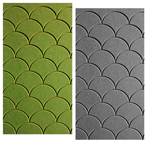 Panel Acústico 3D Sunshine, Insonorizante, con NRC 0.9, Impermeable, Ignífugo, Ecológico, Aplicable para Cines y Hoteles, Gran Venta - Product Image 4