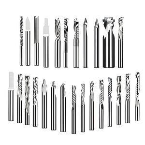 Rắn xoắn ốc đồ gỗ <span class=keywords><strong>CNC</strong></span> <span class=keywords><strong>Router</strong></span> bits phay Cutter tráng phay Cutter phay Cutter gỗ làm việc End Mill tráng <span class=keywords><strong>CNC</strong></span> công cụ - Product Image 4