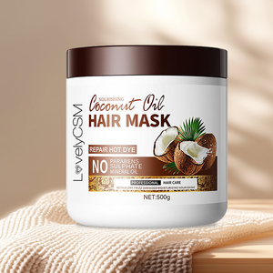 Mascarilla Capilar Profesional de Aceite de Coco para Salón de Belleza, Acondicionador Nutritivo y Reparador Profundo para Todo Tipo de Cabello - Product Image 1