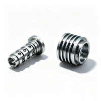 Pièces usinées CNC de précision sur mesure en alliage d'aluminium, petites pièces, usinage CNC 5 axes en acier inoxydable