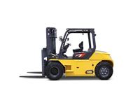 Chariot élévateur puissant de 8000 kg, batterie lithium 309V, chariot électrique à contrepoids pour la manutention industrielle des matériaux XVB80-QL9-G