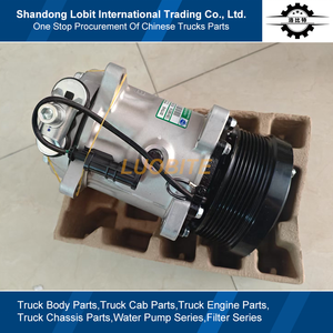 Suku Cadang Truk Mesin Sinotruk HOWO TX SITRAK G7 C7 G7S MC13H.51-61 Kompresor AC Kompresor Pendingin Udara YZ160082210056 - Product Image 3