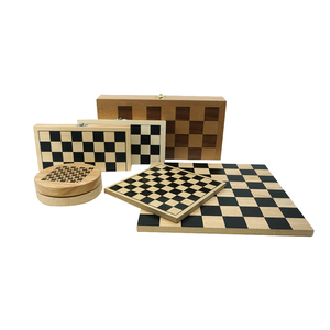 Fábrica 26cm 16cm tablero de ajedrez juego de ajedrez de madera al aire libre portátil Mini Ajedrez para Auct Kid juego en casa - Product Image 2