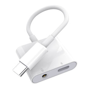 Adaptateur Audio Usb C de haute qualité Type c à prise Audio 3.5mm et adaptateur de charge <span class=keywords><strong>convertisseur</strong></span> de casque pour ordinateur portable Iphone15 Samsung - Product Image 1