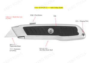 Cạnh sắc nét cơ thể trọng lượng nhẹ bền xây dựng chính xác lưỡi thép thiết kế nhỏ gọn nghệ thuật cắt tiện ích dao - Product Image 5