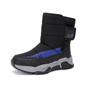 Stivali da neve invernali da <span class=keywords><strong>uomo</strong></span> classici alla moda con Sole in gomma che si ispessiscono caldi morbidi impermeabili e tondi antiscivolo invernali - Product Image 4