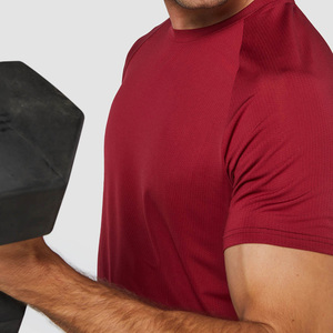 Đồng bằng bông TEE Áo sơ mi tùy chỉnh bán buôn người đàn ông <span class=keywords><strong>70</strong></span> Polyester 30 bông phòng tập thể dục nhanh khô tập thể dục T-Shirt - Product Image 3