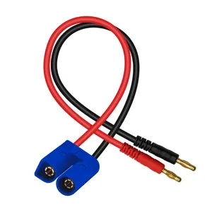 Ec5 Batterij Apparaat Anti Vonk Pluggable Connector Vergulde Bananenplug Voor Drone, Speedboot, Rc Model