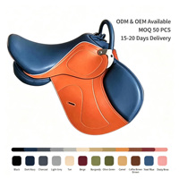Nouvelle Arrivée Selle de Course en Cuir Véritable Australien pour l'Entraînement Matinal Équipement Équestre Couleur et Taille Personnalisables