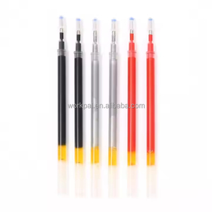 Rotulador de cuero de tela, bolígrafo de Gel de repuesto de tres colores, bolígrafo de Gel <span class=keywords><strong>borrable</strong></span> creativo, bolígrafo de mercurio - Product Image 2