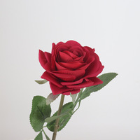 Rose artificielle haut de gamme, ultra-réaliste et hydratante, pour la décoration de la maison, du salon, de l'hôtel et comme accessoire de photographie.