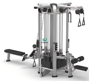 UC--China Direktverkauf Bestseller Multifunktionale <span class=keywords><strong>4</strong></span>-Stationen-Krafttrainingsmaschine aus Stahl mit 160kg Gewichtsstapel Langlebig - Product Image 4