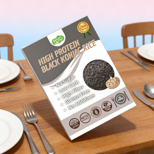 <span class=keywords><strong>Riz</strong></span> de Konjac Noir Séché Riche en Protéines, Repas Prêt à Manger pour Officiers, Vente en Gros, Fabricant OEM de <span class=keywords><strong>Riz</strong></span> - Product Image 3