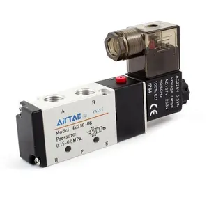 Válvula solenoide neumática AirTAC 4V330E <span class=keywords><strong>4V330C</strong></span> 4V330-<span class=keywords><strong>08</strong></span> - Product Image 4