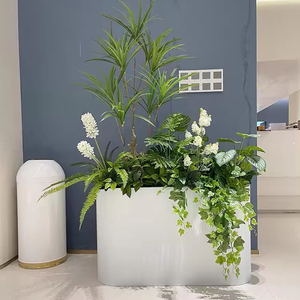 Adorno para el hogar interior, pequeño, grande, grande, plantas en maceta, árbol, plantas artificiales de palmera con maceta - Product Image 2