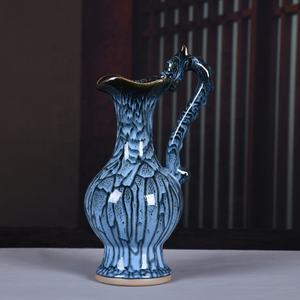 Jarrón Decorativo para el Hogar, Sala de Estar, Entrada, Jarrón de Cerámica Decorativo, Porcelana Antigua Jun, Caja de Cartón, Moderno, Aniversario, 2 Piezas - Product Image 3