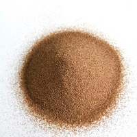 Sable de grenat brun naturel 80 mesh, abrasif de grenat pour découpe jet d'eau, abrasif haute pureté pour jet d'eau