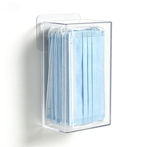 موزع مستطيل الشكل عصري وكلاسيكي من وانهان مع غطاء، تشطيب لامع، رفوف تخزين وعرض متعددة الوظائف للسلع الشخصية - Product Image 2