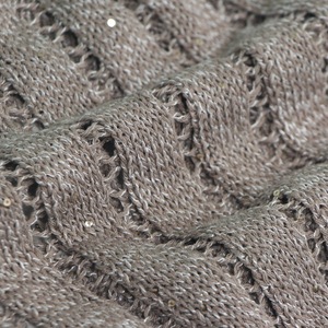 เสื้อกั๊กสเวตเตอร์ถักผ้าลินินคอวีแขนกุดสำหรับผู้หญิงเสื้อกล้ามแบบถักมีรู - Product Image 5