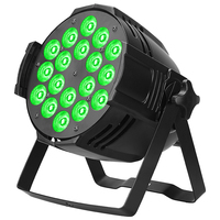 SHTX 48 heures de livraison LED Par lumières RGBW Disco éclairage 4in1 lampe de scène DMX512 extérieur non étanche peut éclairer 18x10w 90 200W