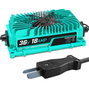 เครื่องชาร์จอัจฉริยะในตัวสำหรับรถกอล์ฟ รุ่น QA1250A กำลังไฟสูง ป้องกันน้ำเข้า รองรับแรงดันไฟฟ้า 100-240v AC เป็น 48v 60v 72v 84v สำหรับแบตเตอรี่ Li-Ion ลิเธียม และตะกั่วกรด 13-23s - Product Image 5