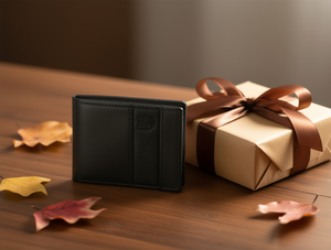 Portafoglio da Uomo in Vera Pelle con Chiusura a Soffietto, Ideale come Regalo - Product Image 2