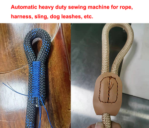 Automatic Industrial Heavy Duty Programmable <b>Lock</b> Stitch Single Needle Rope Sewing Machine for Dog Leashes Double-Braided - Product Image 3