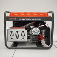 Générateur d'essence portable monophasé/triphasé HM7800 OEM ODM, 25L, 9 heures de fonctionnement continu, alimentation de secours d'urgence pour chantier