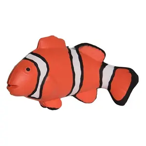 PU Stress Clown fish, anti fish stress ball supplier, Foam fish stress balls