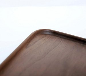 Cổ điển kết thúc khay gỗ cho văn phòng bàn tổ chức hình chữ nhật món ăn thân thiện với môi trà phục vụ tấm - Product Image 4