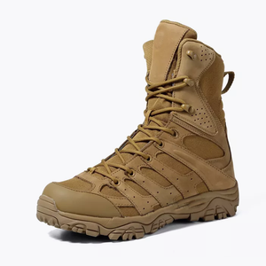 Bottes de désert longues TSB4 personnalisées AK Aeisk, nouvelle couleur coyote noir vert, légères, respirantes, avec fermeture éclair latérale - Product Image 1