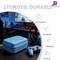 Étui rigide en mousse EVA personnalisé, portable, étanche, durable, résistant aux chutes, pour console de jeu vidéo, accessoires de manette de jeu
