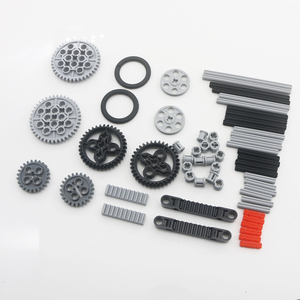 Moc Bộ Phận Kỹ Thuật Bánh Đặt Miếng Kit Gói Khối Xây Dựng Gốc Giáo Dục Gạch Xây Dựng Đồ Chơi - Product Image 6