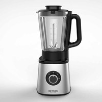 Mixeur de table professionnel à vitesse variable pour smoothies, avec carafe de 1,5 L en acier inoxydable, pour aliments et fruits, mixeur électrique pour jus