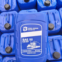 Huile moteur diesel minérale entièrement synthétique 15W40 20W50 CD pour la lubrification des machines agricoles lourdes