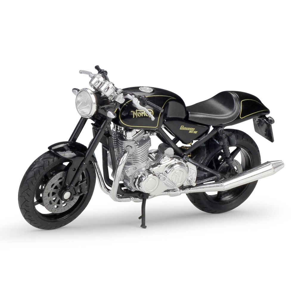 Welly 1/18 Diecast Toy Motorcycle Norton Commando 961 SE