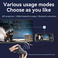 Console de jeu portable rétro classique Tiger RG556 avec processeur intégré, WiFi 5.0, écran 1080x1920, batterie 5500 mAh