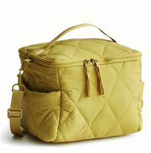Sac isotherme portable pour le déjeuner, capacité 15L, pour les voyages en plein air, imperméable 600D, avec fermeture éclair - Product Image 1
