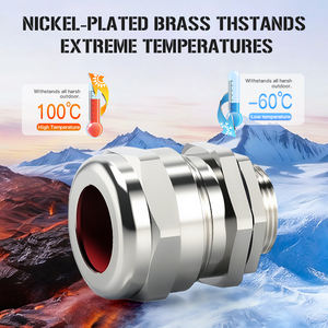 EX1 Plugue Industrial Blindado Simples IP68 Latão Baixa Tensão - Product Image 5