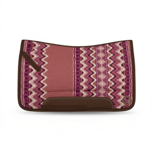 Tapis de selle Western en laine de Nouvelle-Zélande confortable et durable avec doublure en tissu de protection dessous en fourrure pour l'équitation Trail Ranch - Product Image 1