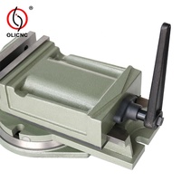 Étaux de machine QH / Q12 Type 8 "étau de fraiseuse de précision verrouillable avec base pivotante